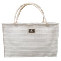 Bolsa Bag Telada Branca Moda Praia Jamaru