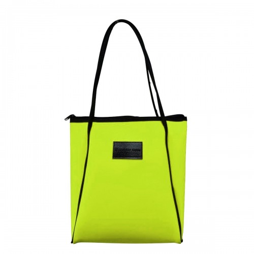 Bolsa Neoprene Verde Cítrico P Thereza Gobbi