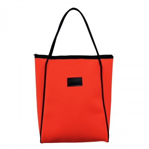 Bolsa Neoprene G Laranja Thereza Gobbi